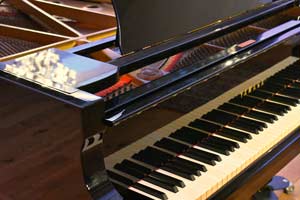 Yamaha C7, THE 7TH virtual piano instrument - full instrument left