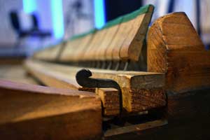 Franz Oeser, THE OESER virtual piano instrument - wood close up